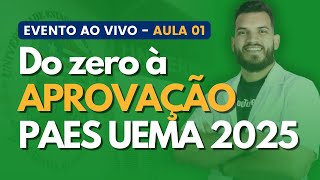 Do zero à aprovação no PAES UEMA 2025 – Aula 01 [upl. by Trisha]