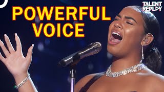 AGT Judges Speechless as Brooke Bailey Brings Aretha to Life [upl. by Eciral]