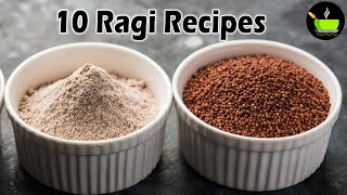 10 Easy Ragi Recipes  Nachni Recipes  Finger Millet Recipes  Healthy Recipe Ragi Flour Recipe [upl. by Dwinnell]