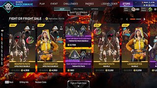 Apex Legends FIGHT OR FRIGHT SALE Halloween Skin Store Event Update [upl. by Cinimmod]