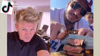 Gordon Ramsay Reacts to Tiktok cooking videos Part 9 🤣  Compilation gordonramsay ramsayreacts [upl. by Clercq]