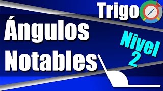 Ángulos Notables  Ejercicios Resueltos  Nivel 2 [upl. by Trellas]