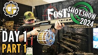 SHOT Show 2024 Day 1 Part 1 [upl. by Wentworth]