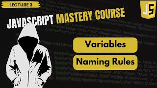 Variables in JavaScript  JavaScript Mastery Course [upl. by Todhunter]