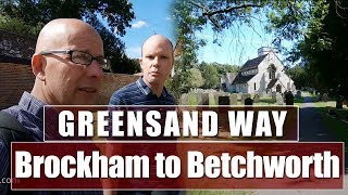 The Greensand Way  Brockham to Betchworth in Surrey [upl. by Mathre992]