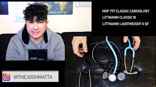 MDF VS LITTMANN STETHOSCOPE [upl. by Gnil462]