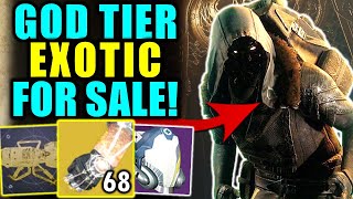 Destiny 2 GOD TIER WARLOCK EXOTIC FOR SALE  Xur Review July 12  15 [upl. by Peggir]