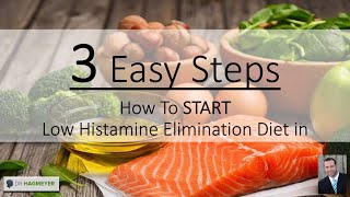 How To Start A Low Histamine Elimination Diet 3 Easy Steps [upl. by Meier]