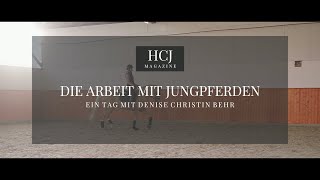 Denise Christin Behr  Jungpferdeausbildung anstatt SDressur [upl. by Ayoted]