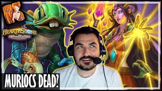 ARE MURLOCS DEAD THIS PATCH  Hearthstone Battlegrounds [upl. by Noitsirhc]