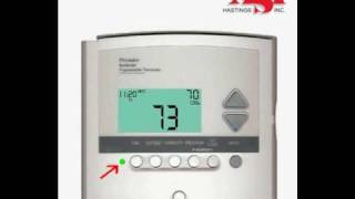 Thermostat Model 1800  Operation [upl. by Naujit]