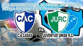 240511 TLDFSM Apertura F06 5taDiv  CACasas vs Juventud Unida RC [upl. by Rothmuller]