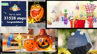 Pikmin Bloom Halloween Light And Collecting Rare Decors Community Day [upl. by Sivrup155]