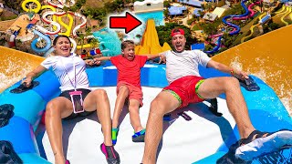 Last to LEAVE WATERPARK Wins 10000 INSANE CHALLENGE  The Royalty Family [upl. by Nerhe84]