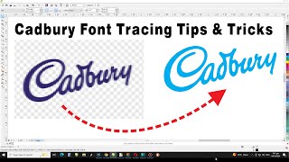 How to Trace Any JPG Font to Vector in Coreldraw Quick Convert A JPG TO Vector CorelwaliSarkar [upl. by Nylarej695]