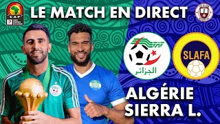 🔥  LIVE   ALGÉRIESIERRA LEONE  Le match en direct   CAN 2022 [upl. by Navar685]