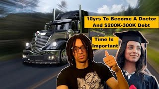 The Rat Race To Millionaire‼️How Truck drivers can build wealth faster than college grads [upl. by Amara]