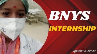 BNYS INTERNSHIP  All about Internship In BNYS Part 1 [upl. by Neeka]