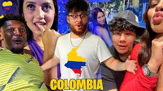 3 GUYS VS MEDELLIN COLOMBIA🇨🇴 El Poblado Parque Lleras [upl. by Chansoo]