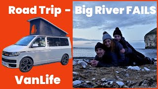 North Yorkshire UK Road Trip including Dalby Forest Scarborough amp Flamborough vanlife [upl. by Firestone]