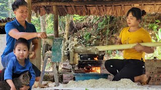 Discovering an ancient machine that can slice bananas and cook pig bran  Chúc Tòn Bình [upl. by Gelb]