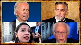 NATO Comes To Washington Clooney ABANDONS Biden Progressives DEBASE Themselves for Biden AGAIN [upl. by Nirrep249]