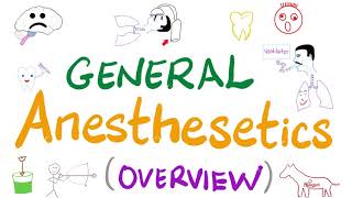 General Anesthetics Overview  Anesthesiology [upl. by Enilec]