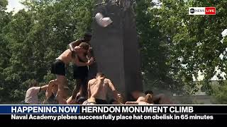 Herndon monument climb 2019  ABC News [upl. by Yolane]