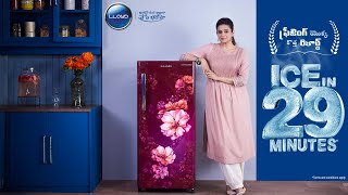 Freezing Ka New Record by Lloyd Direct Cool Refrigerators  Ice in 29 mins  Priyamani  Telugu [upl. by Abdu]