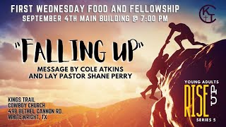 Falling Up by Cole Atkins amp Lay Pastor Shane Perry [upl. by Aleina406]