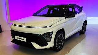 2024 Hyundai Kona N Line – Exterior and Interior  Sports Small SUV [upl. by Laemaj456]