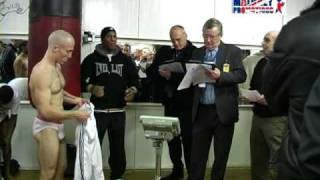 Ian Napa v Jamie McDonnell  Weigh in plus undercard [upl. by Nugesulo]