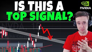 NVDA Stock  Is This A Top Signal On NVIDIA [upl. by Otrebliw]