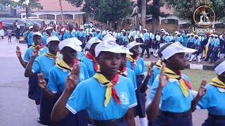 The PassionBeauty of St Cyprian High School Kyabakadde while in entrance Procession [upl. by Lehpar]