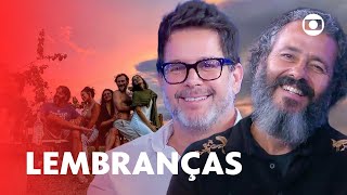 Pantanal Elenco relembra melhores momentos dos bastidores ❤️  Domingão  TV Globo [upl. by Baptista]