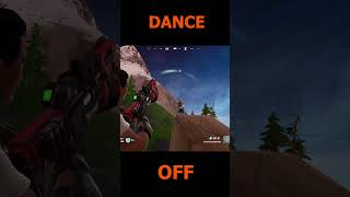 Dance Off fortnite fortniteclips gaming ranked zerobuildranked elimination noob noobplays [upl. by Meraree523]