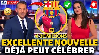 🔥ENFIN BARCELONE VIENT DE CONFIRMER CETTE EXCELLENTE NOUVELLE DÉJÀ PEUT CÉLÉBRER ACT DE BARCELONE [upl. by Root]