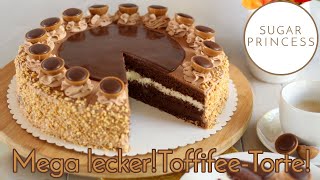 Mega leckere ToffifeeTorte 😋😋😋Gelingsicher und einfach  Rezept von Sugarprincess [upl. by Aig]