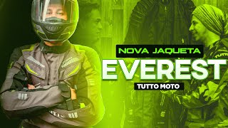 NOVA JAQUETA EVEREST TUTTO MOTO E NOVA PARCEIRA DO CANAL [upl. by Tireb]