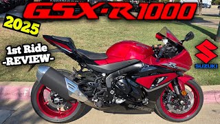 2025 Suzuki GSXR 1000 Ride amp Review  The ORIGINAL GANGSTER [upl. by Nelly70]