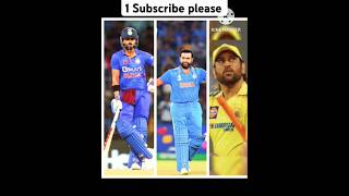 Virat Kohli🆚 Rohit Sharma 🆚 MS Dhoni trendingshortsytcricketshorts [upl. by Arbuckle506]