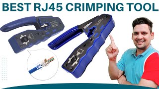 Best Crimping tool for Cat6 ethernet cable  How to make RJ45 Connector for Cat6 wire  Vcelink [upl. by Childs]