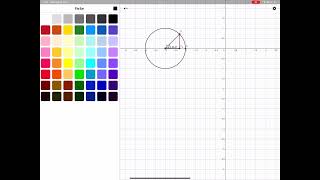 161 Der Einheitskreis und die Sinusfunktion GeoGebra [upl. by Yhtommit691]