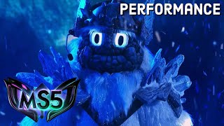 Yeti sings “Lonely” by Justin Bieber amp Benny Blanco  THE MASKED SINGER  SEASON 5 [upl. by Gwendolin]