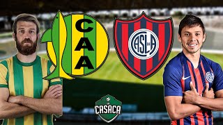 ALDOSIVI vs SAN LORENZO EN VIVO [upl. by Ralat]