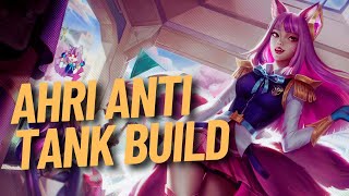 THIS BUILD MAKES AHRI A TANK SLAYER  Ahri Gameplay Ranked [upl. by Eiramlatsyrk]