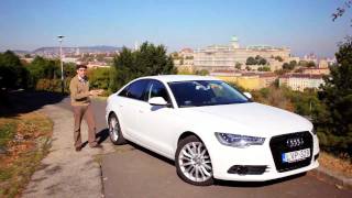 Audi A6 30 V6 TDI quattro S tronic teszt [upl. by Maclaine]