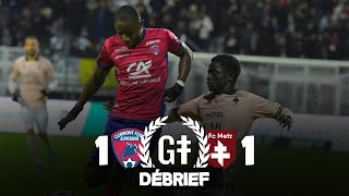 Débrief  Clermont Foot 63 VS FC Metz 11 J14  Ligue 2 [upl. by Hanser]