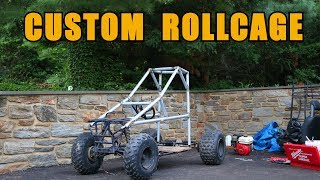 OFF ROAD GO KART BUILD PART 1 ROLLCAGE [upl. by Doak]