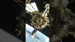 Soyuz Docking To The ISS 🛰️😮‍shorts [upl. by Artima]